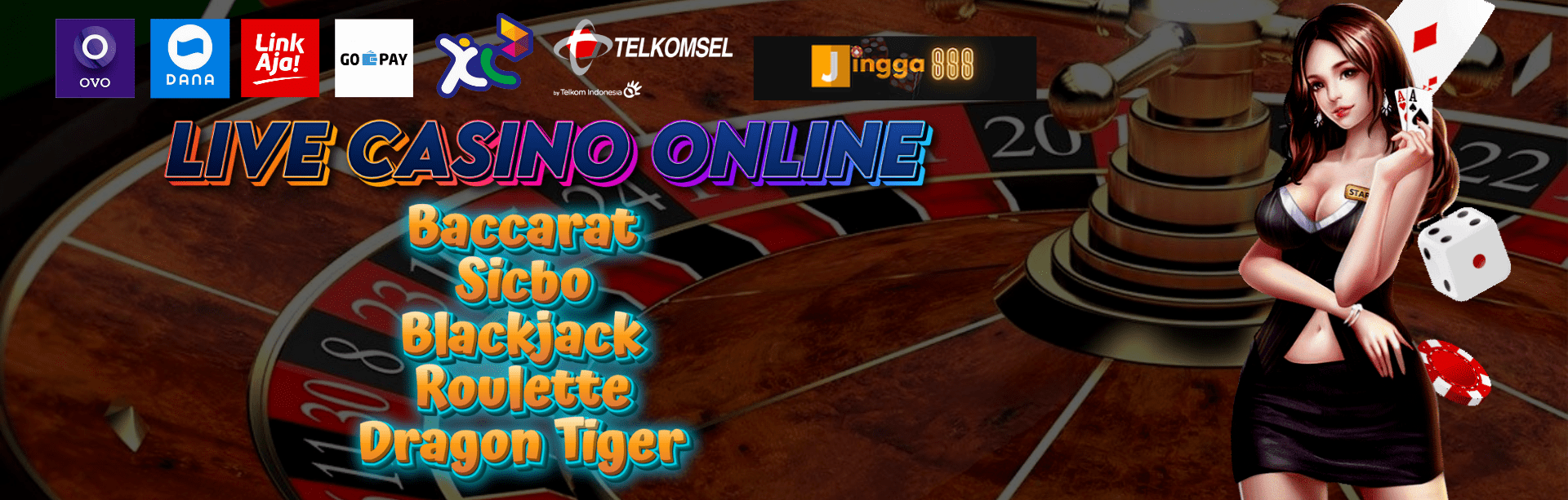 Casino Online Baccarat Sicbo Roulette Blackjack