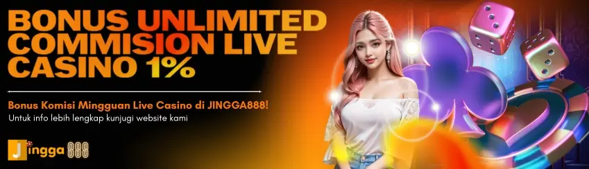 Bonus Commision Live Casino 1%