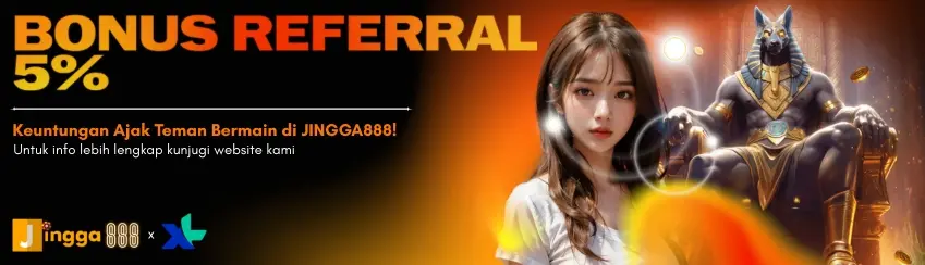 Bonus Referral Jingga888 5%